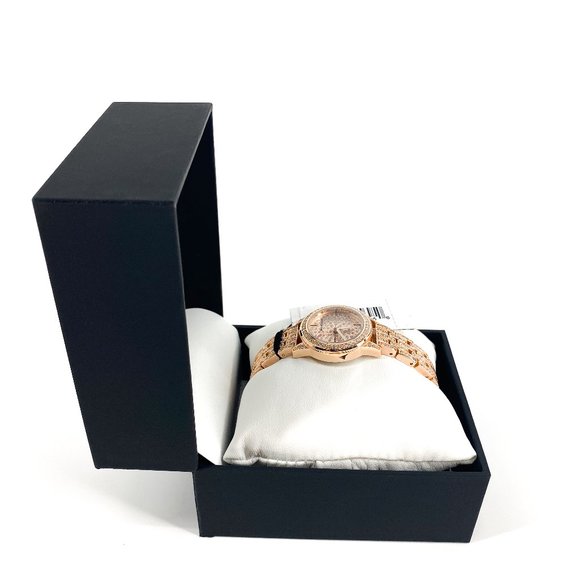 JUICY COUTURE Black Label Rose Gold Bracelet Watch